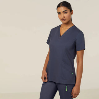 Buy charcoal Next-Gen Antibacterial Active Florence Scrub Top