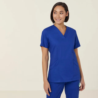 Buy cobalt Next-Gen Antibacterial Active Florence Scrub Top