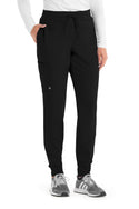 Boost' 3-Pocket Mid-Rise Perforated Jogger Scrub Pant - Barco One